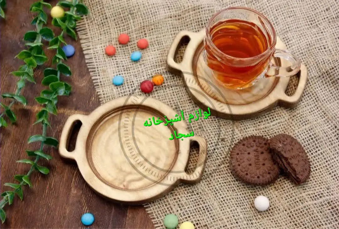 اینم یه زیر لیوانی شیک 😍
