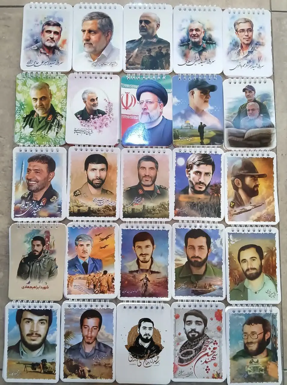 📌مجموعه دفترچه های طرح شهدا✨