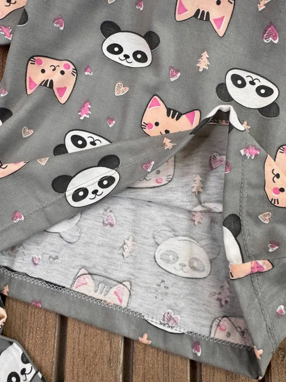 تیشرت شلوار پیشی و پاندا 🐱🐼
