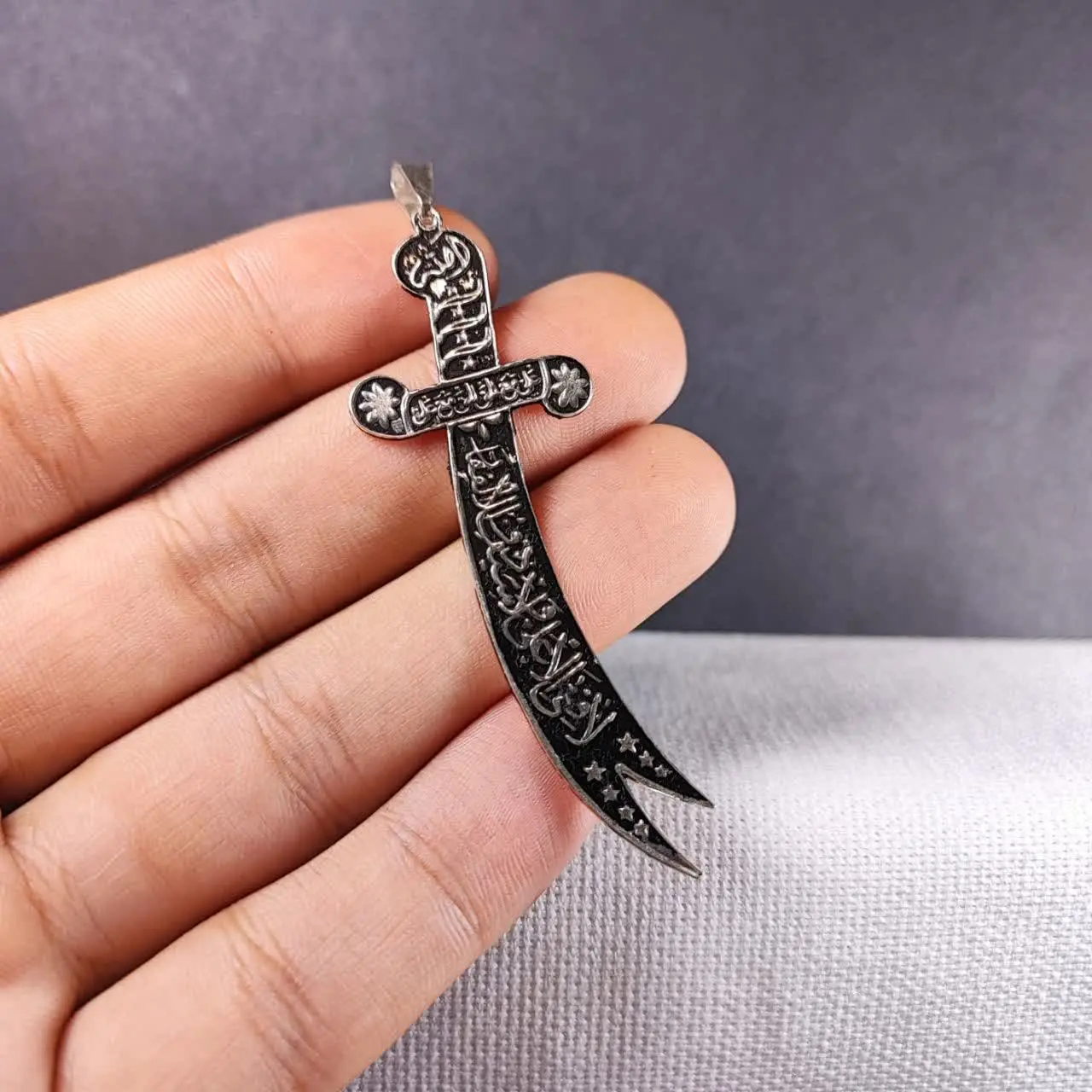 مدال نقره مدل ذوالفقار 😍✨💍
