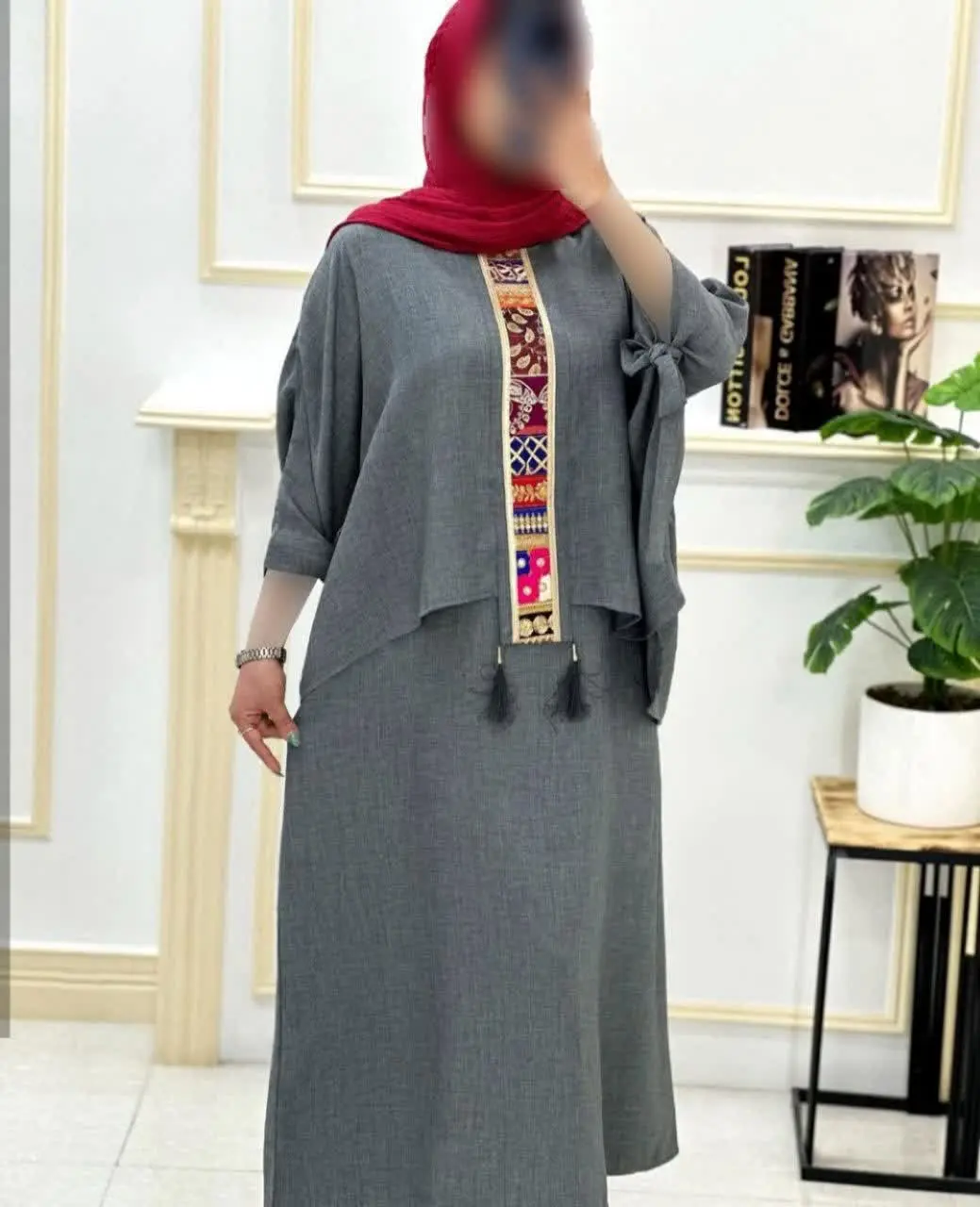 نام: مانتو پیراهنی دو تیکه
