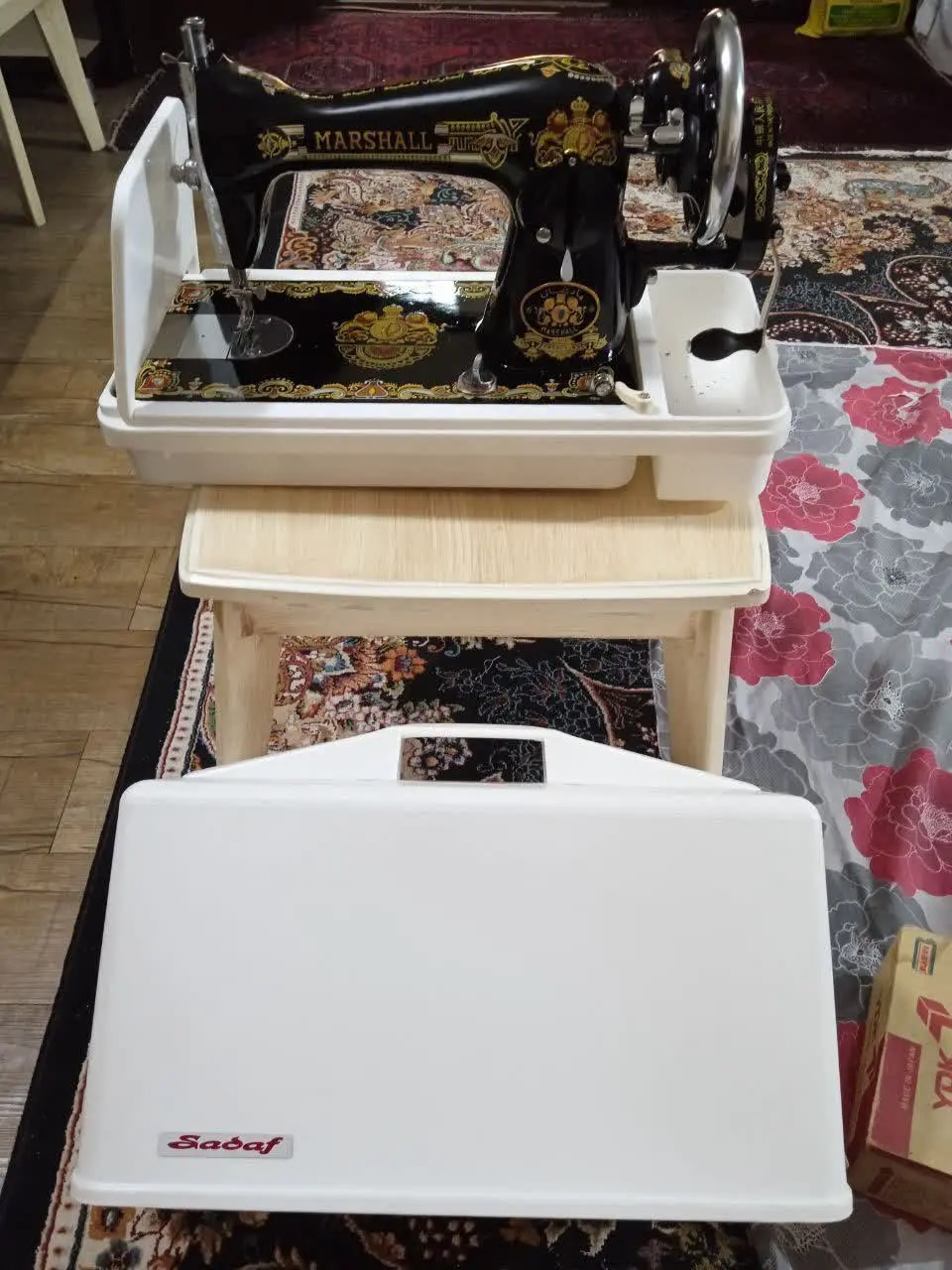 چرخ خیاطی مارشال دستی 
