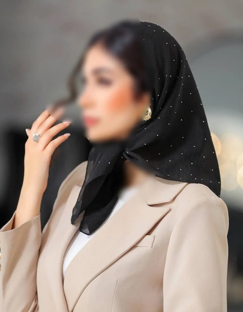 حریر نخ که به هیچ عنوان پرز و چروک نمیشود 
