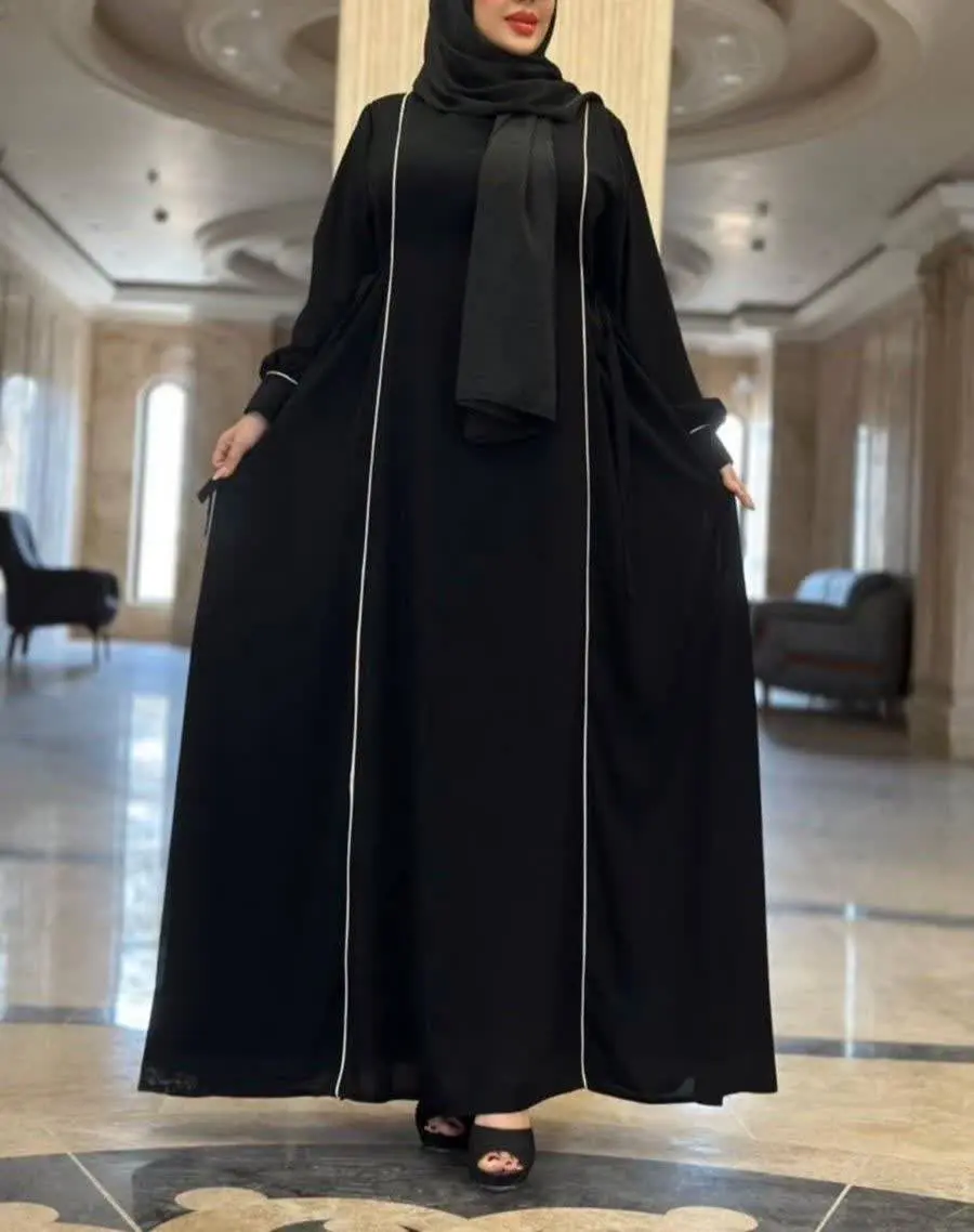 مانتو عبایی سالومه — تصویر محصول در تاپ هشتگ