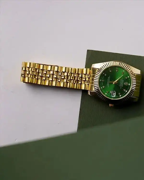 🏆ساعت Rolex زنانه صفحه سبز مدل R۱۲