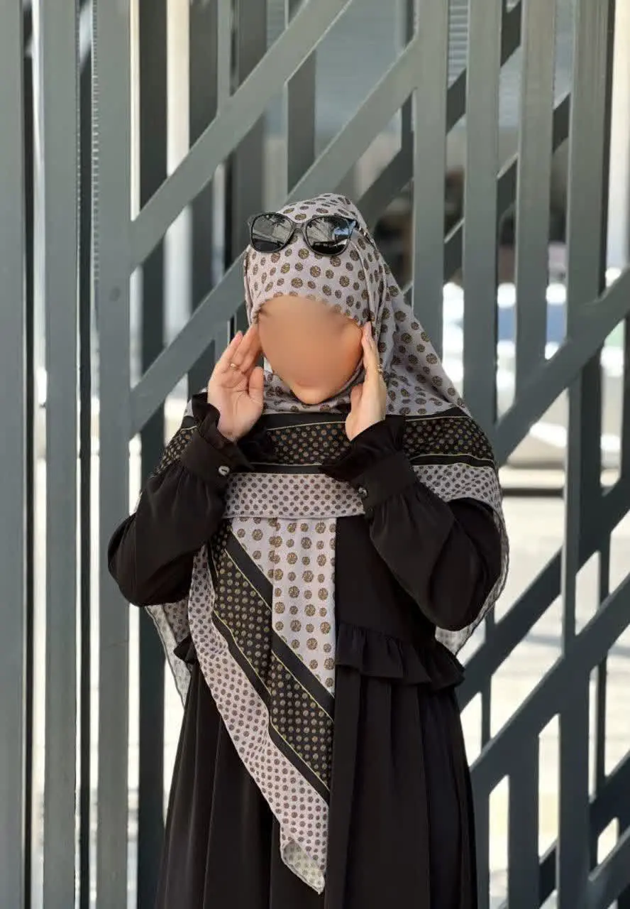 روسری طرح خال خالی❤️