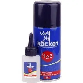 چسب و اسپری ۱۰۰ میل ۱۲۳ ROCKET
