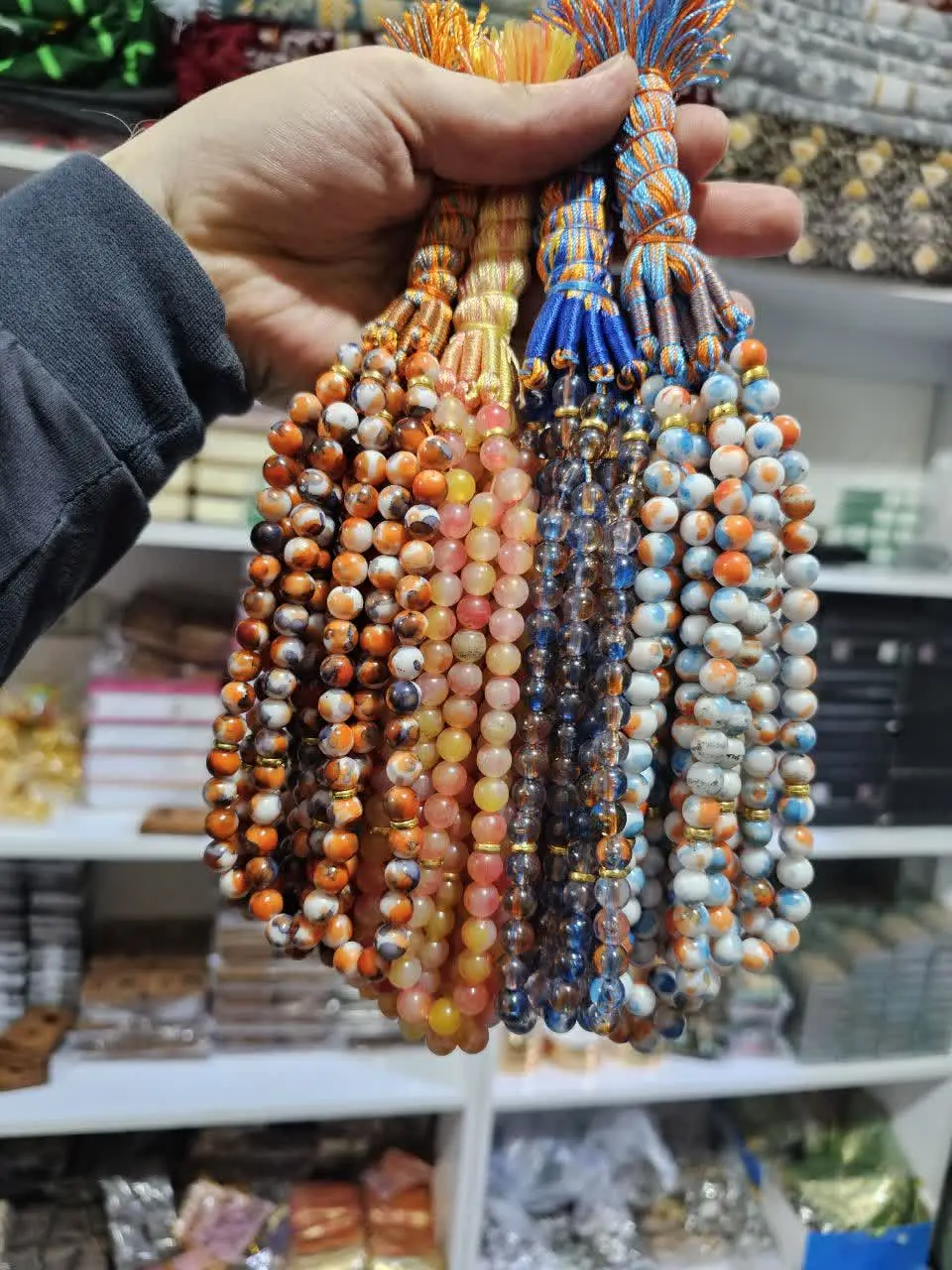 تسبیح ۳۳دانه ابرنگی جذاب