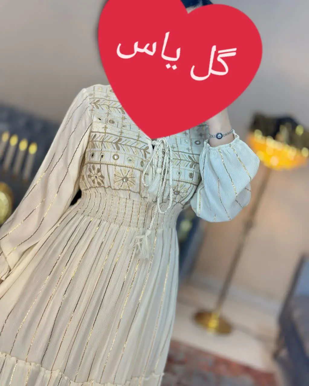 پیراهن نخی کریشه 😍