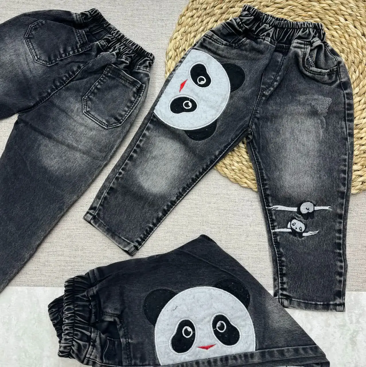 🧵🪡👕شلوار لی پسرانه