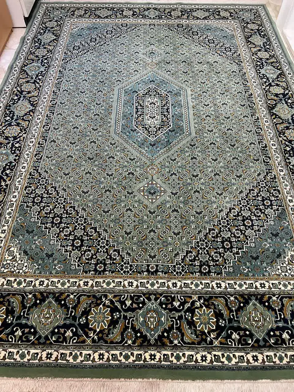 یک جفت (دو تخته) فرش ماشینی ۹ متری برند فرش دلیجان❌️❌️
