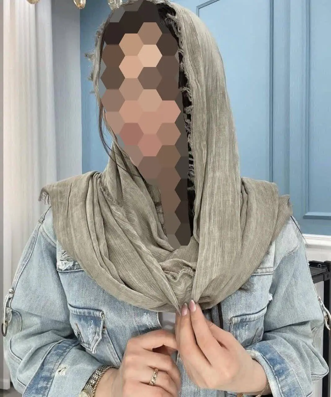 شال دور ریش
