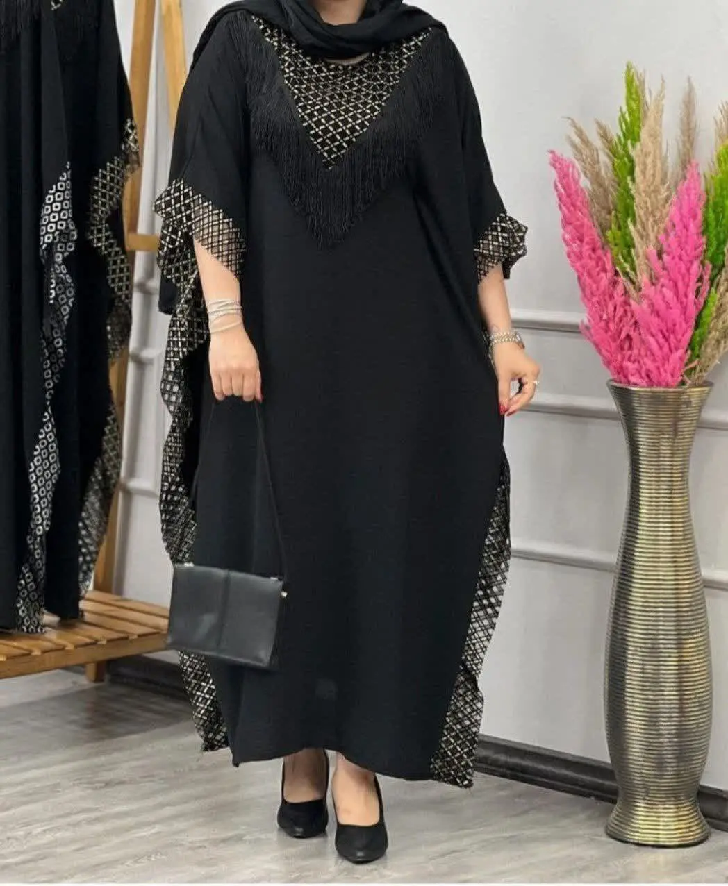 💞مانتو عبایی شیک مدل ژینا💞