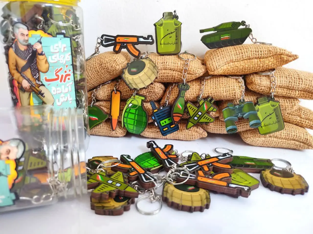 🔴جاکلیدی چوبی ادوات جنگی