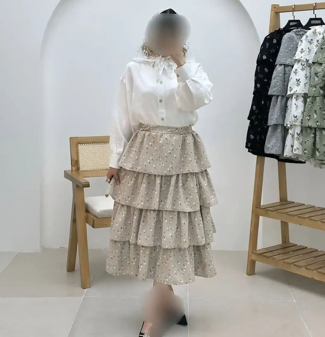 ❤️نام: دامن طبقهای عروسکی ۱۶