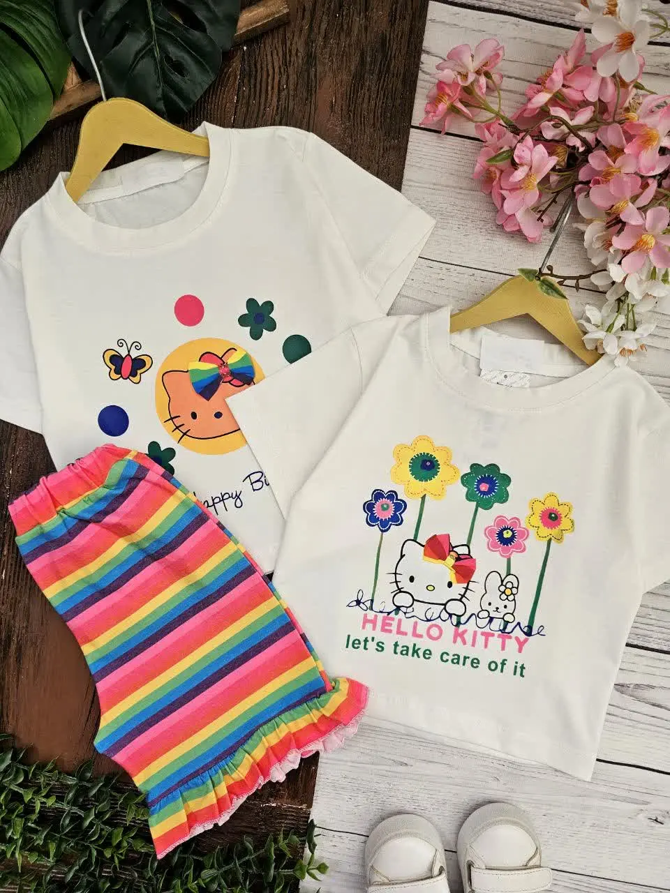 کراپ و شورتک کیتی پاپیونی🐈🎀