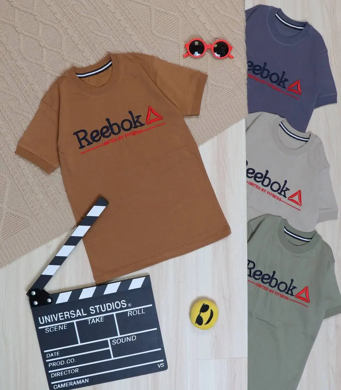 👫تیشرت تک گلدوزی REEBOK👫