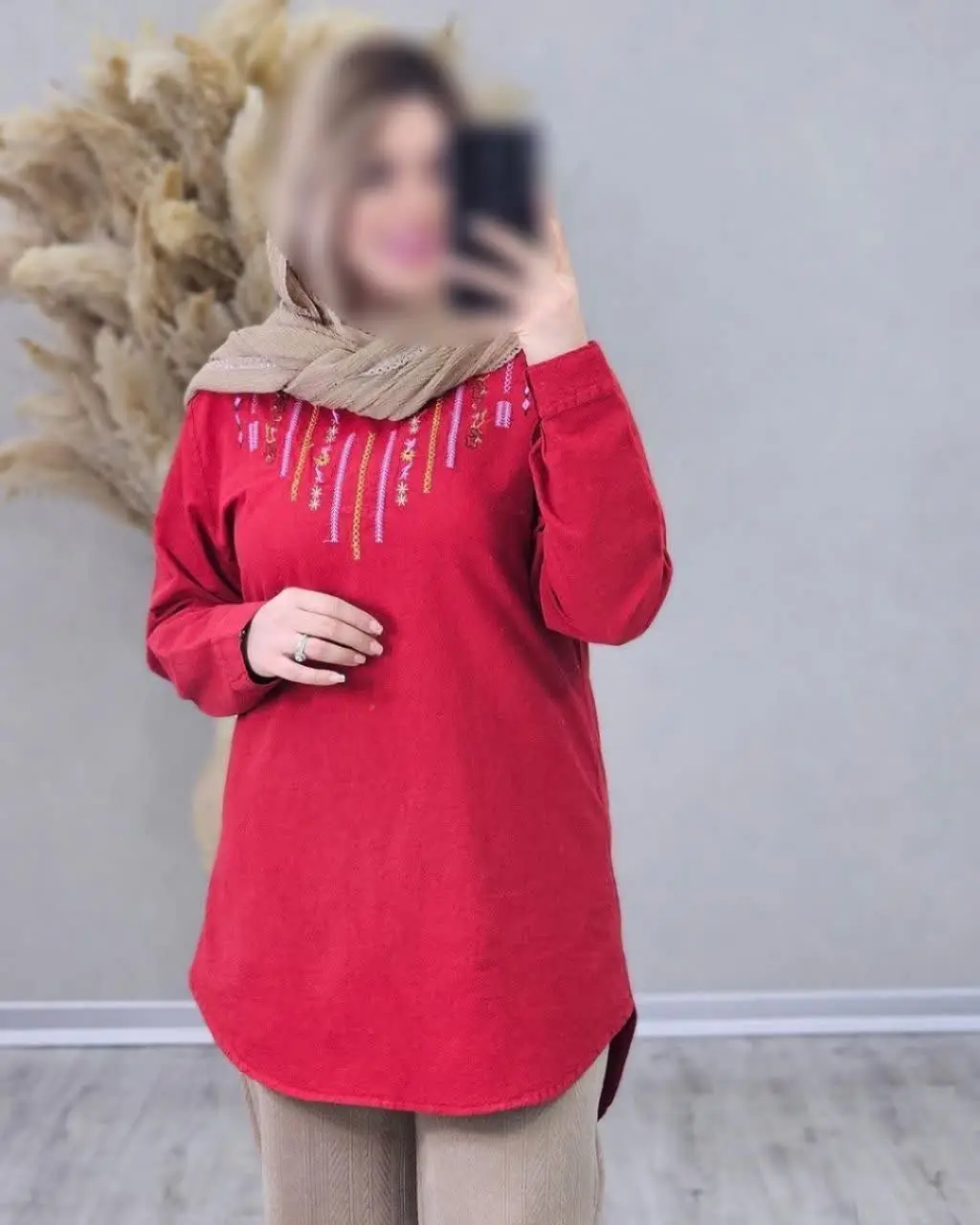 🍀 یه #شومیز #بهاره براتون شارژ کردیم با پارچه با کیفیت #لینن