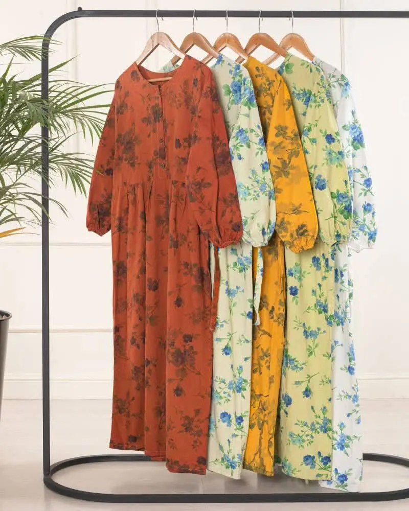 👚نام: پیراهن طرح گلبرگ