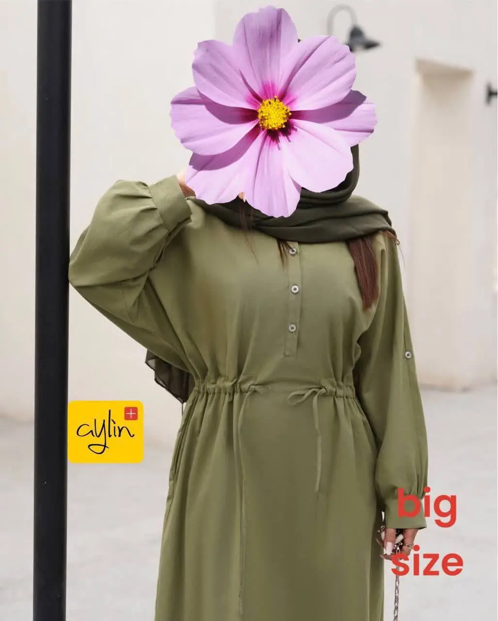 مانتو پیراهنی جلو بسته کمرگتر
