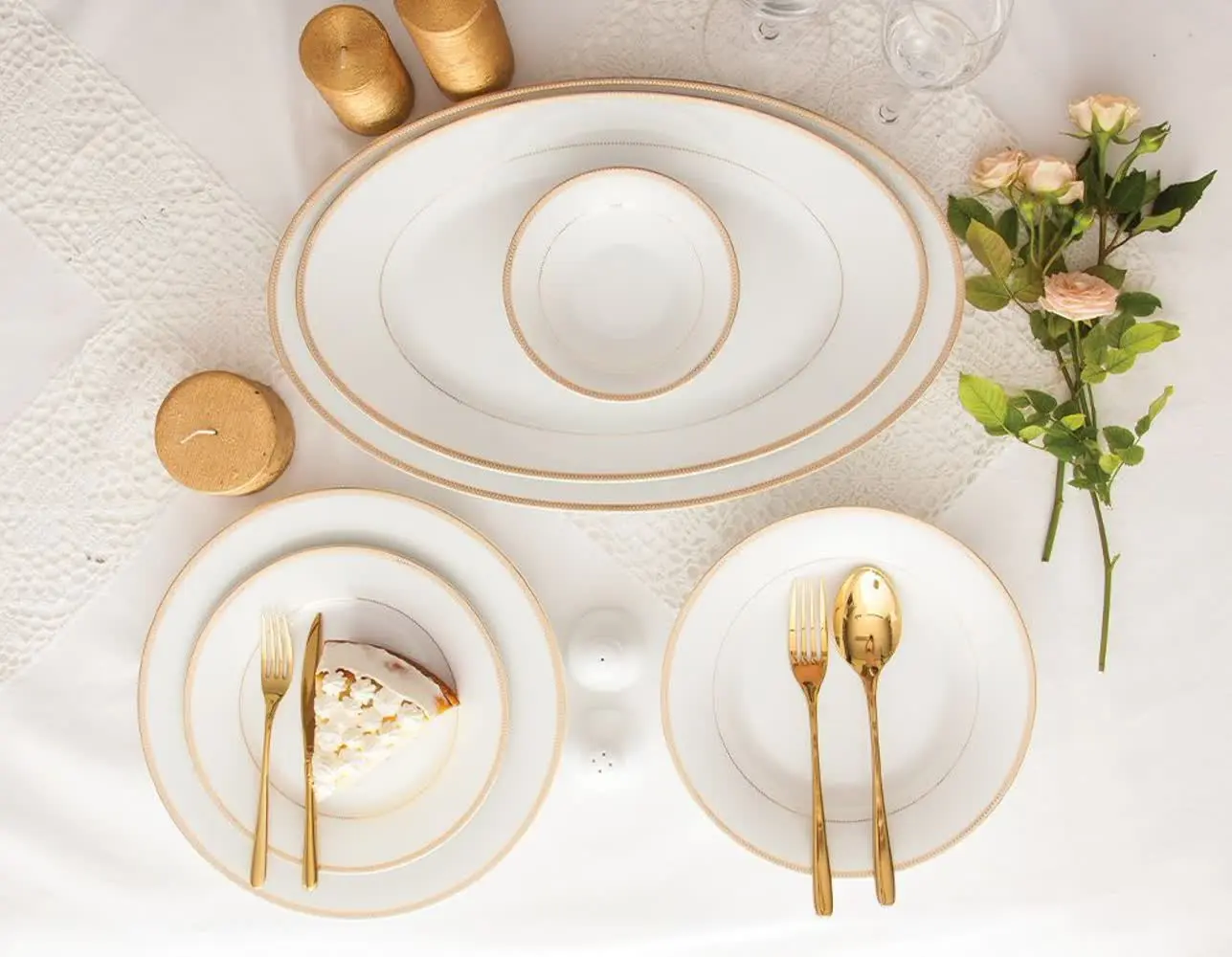🍽سرویس ۳۵ پارچه شهرزاد چینی زرین