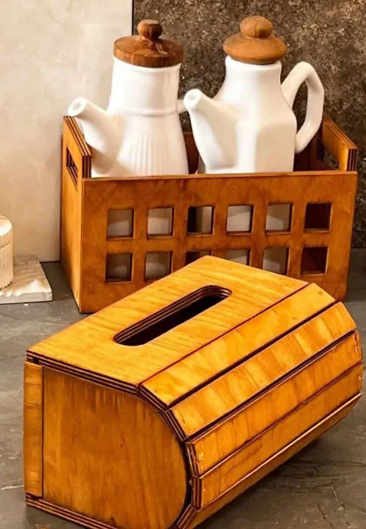 جا دستمال کاغذی شیربونی