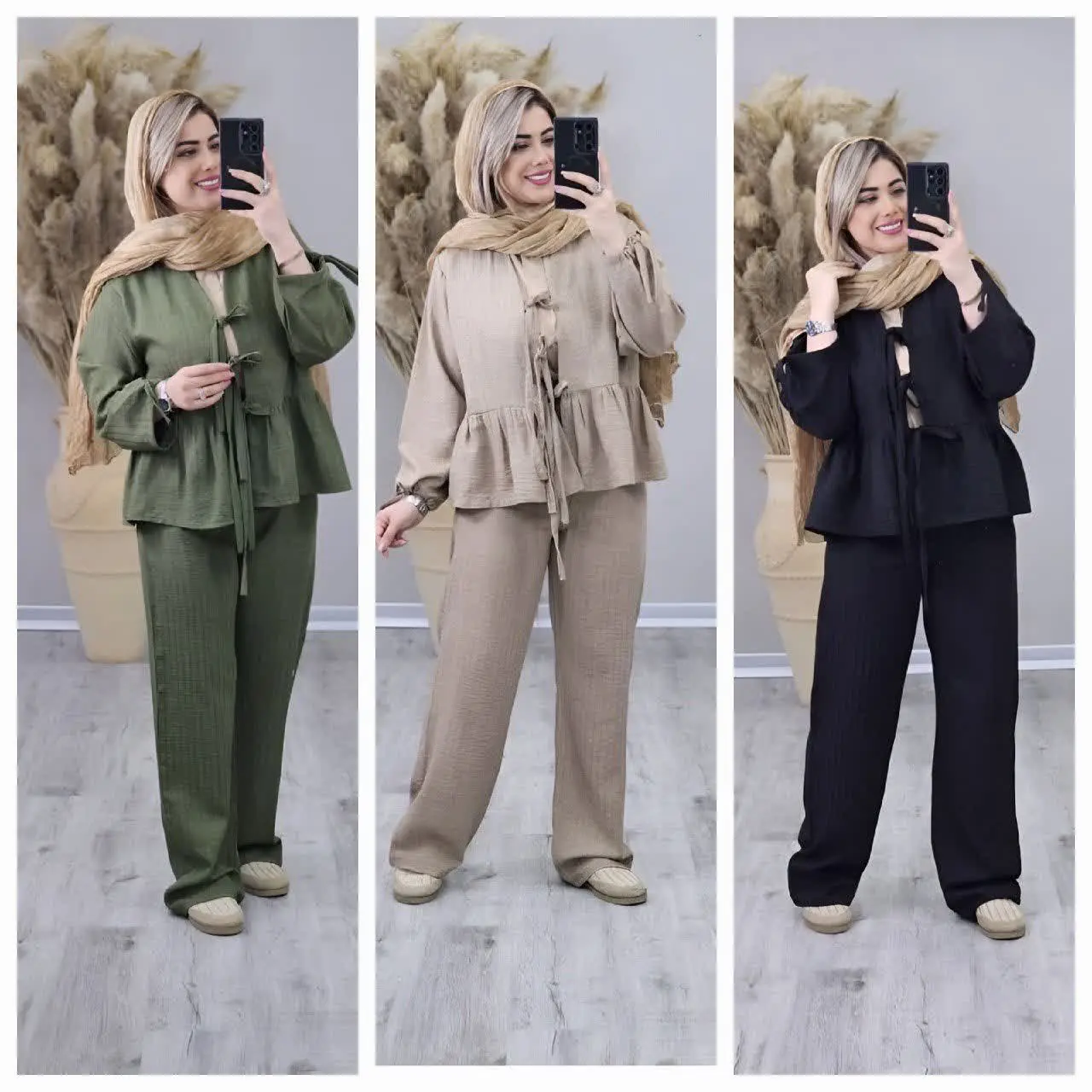 ب🛍نام: ست شومیزشلوار عروسکی🍃