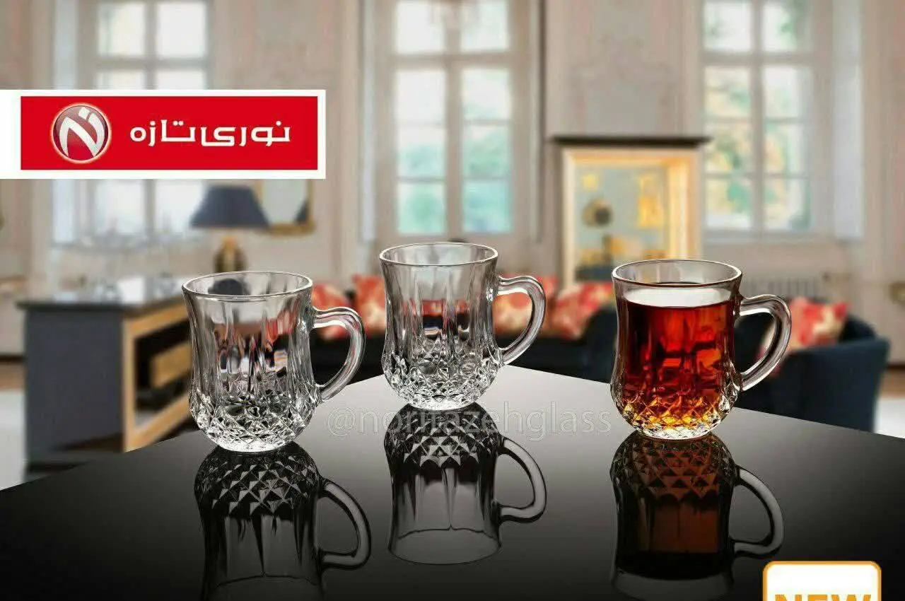 ✅فنجان بلوردسته دار