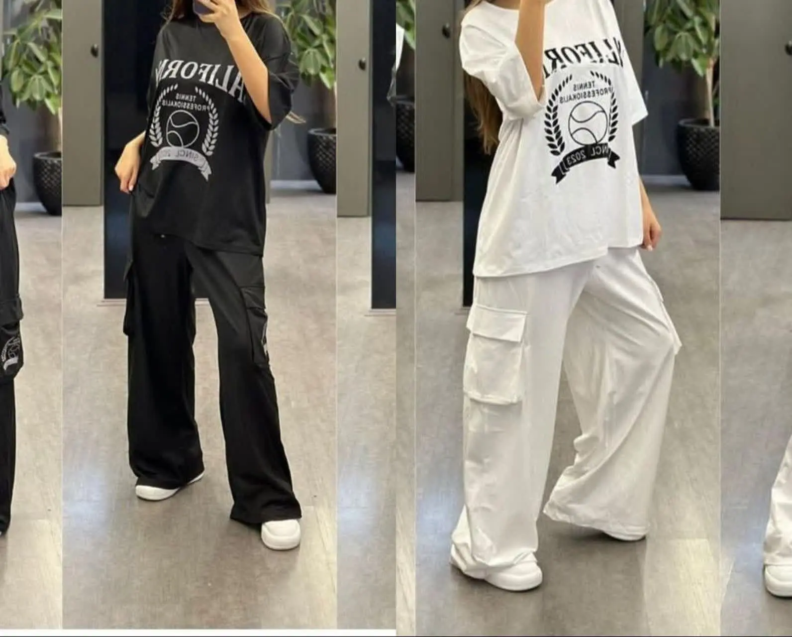 🌙 نام: ست بلوزشلواراسپورت CALIFORNIA