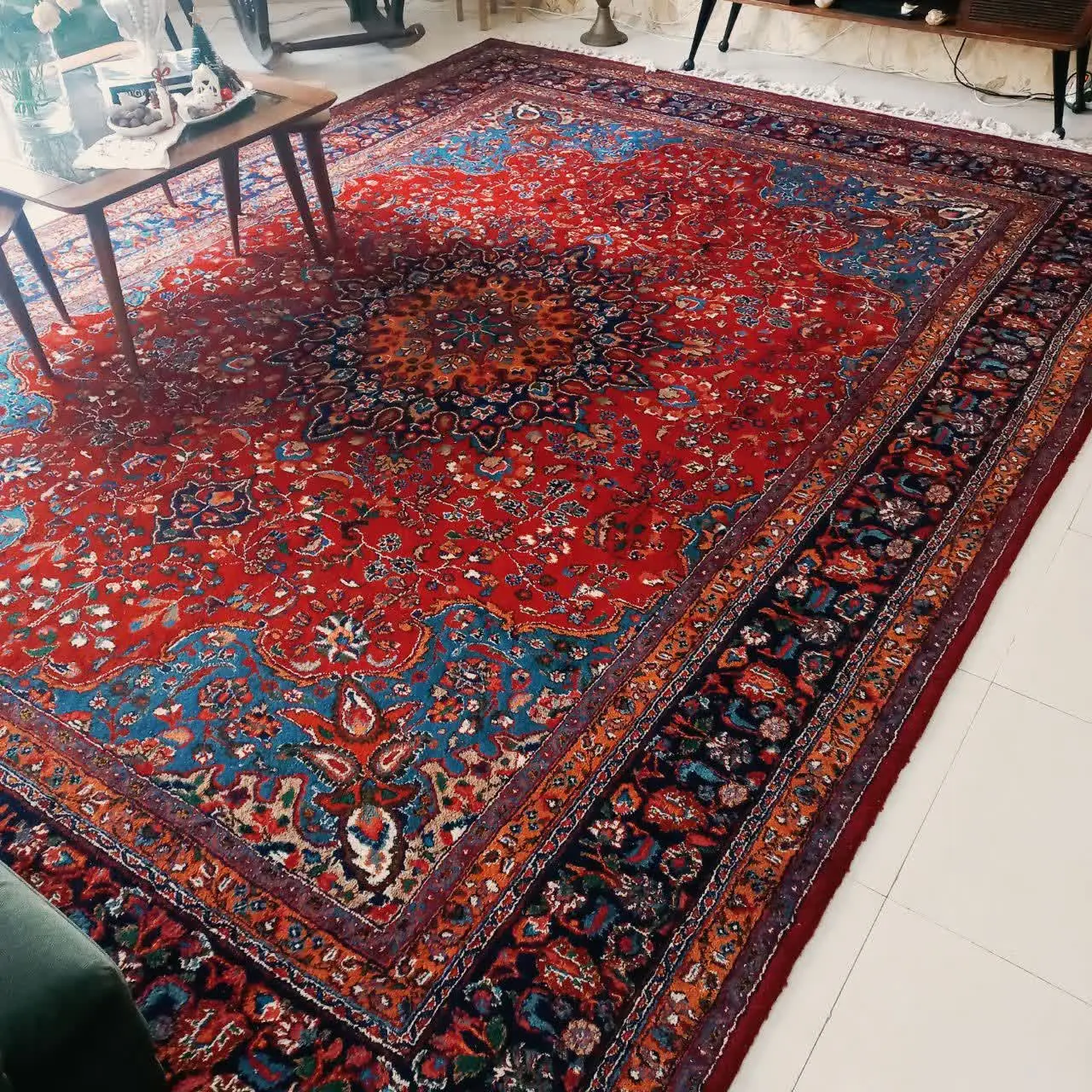 یک جفت فرش دستباف ۱۲متری