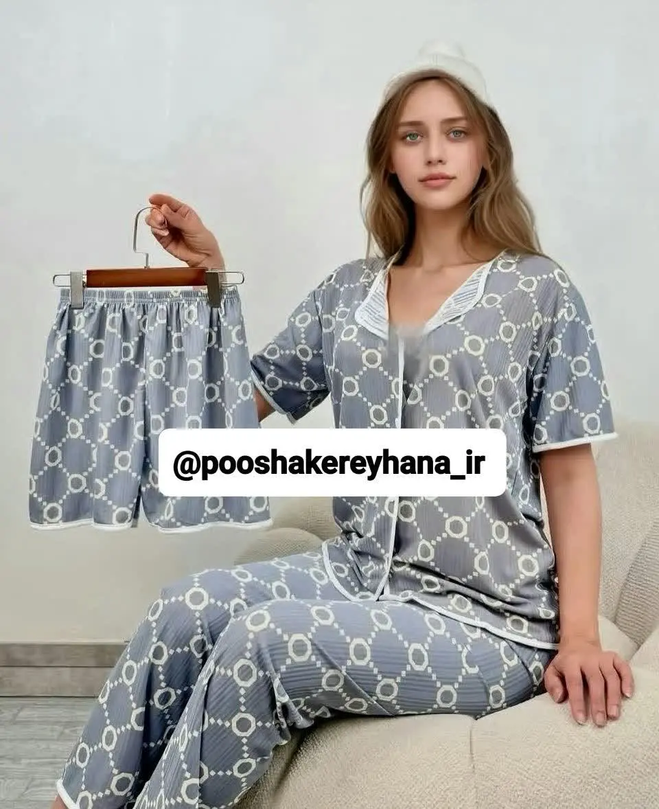 🌼سه تیکه، بلوز، شلوار، شلوارک، وارداتی