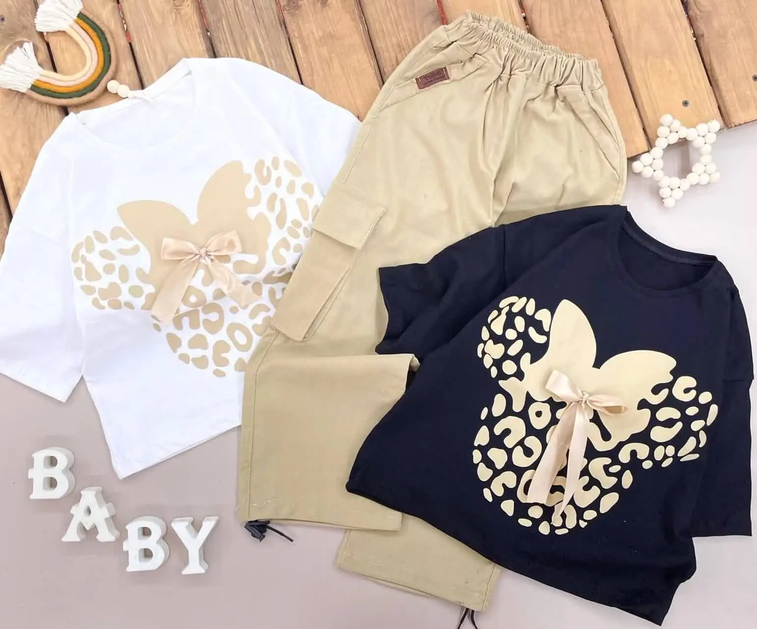 کراپ شلوار بگ پاپیونی 😍😍