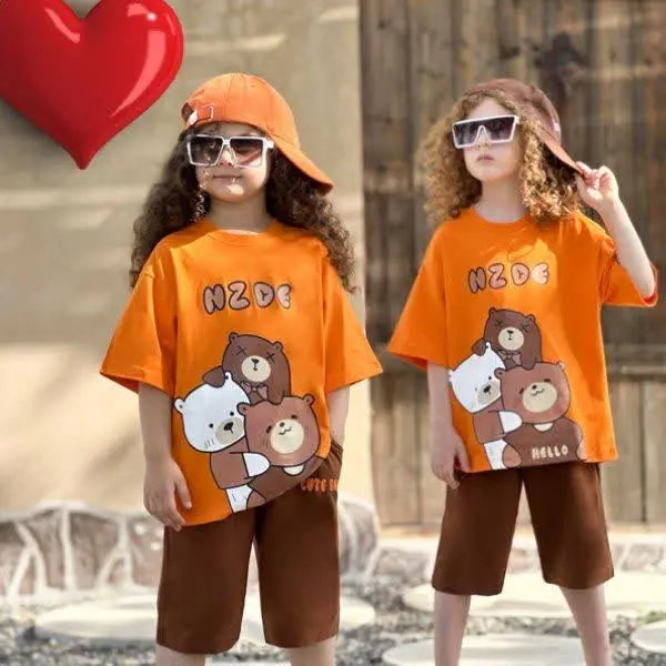 تیشرت شلوارک بگ استایل CUTE BEARS