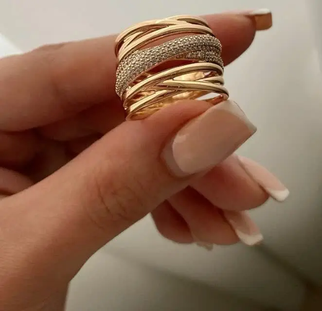 🥰تنها انگشتری که خودم دلم میره براش همین دلبرک 😍🥰👌🔥