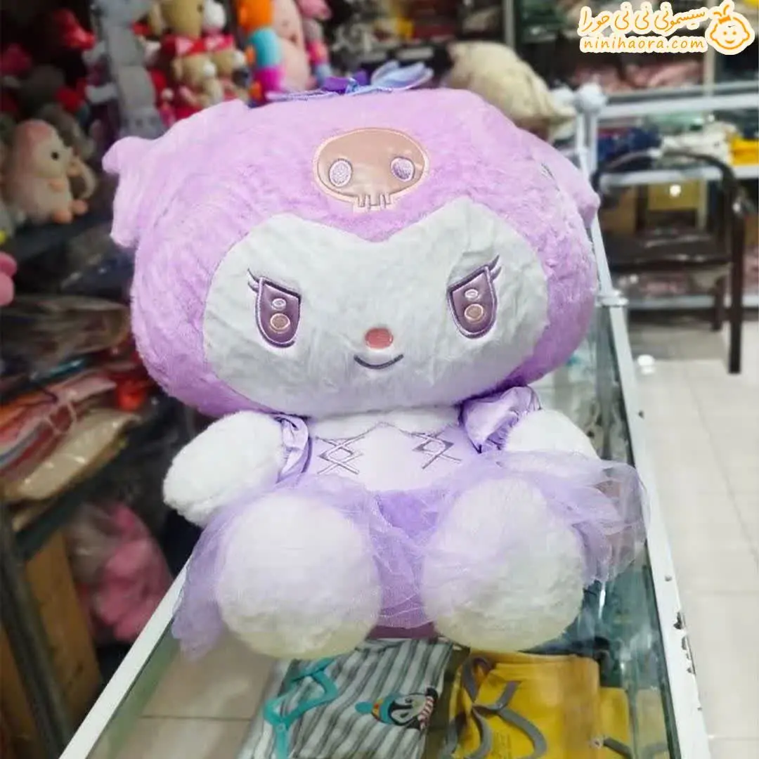 عروسک کرومی دامن بنفشه