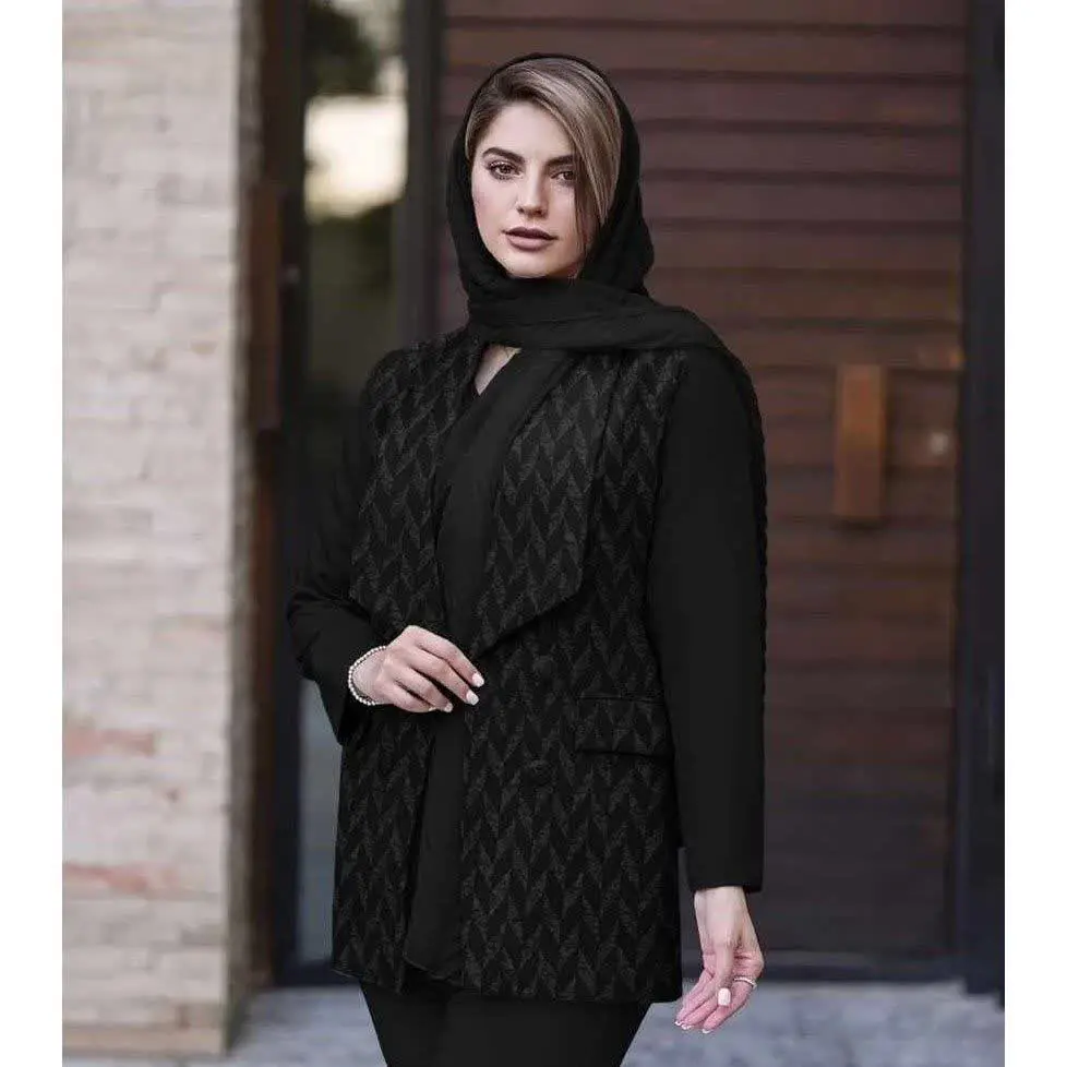 🏆مانتو زنانه طرحدار مدل Katayon ویژه