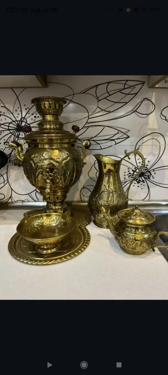 سرویس سماوربرنجی نو