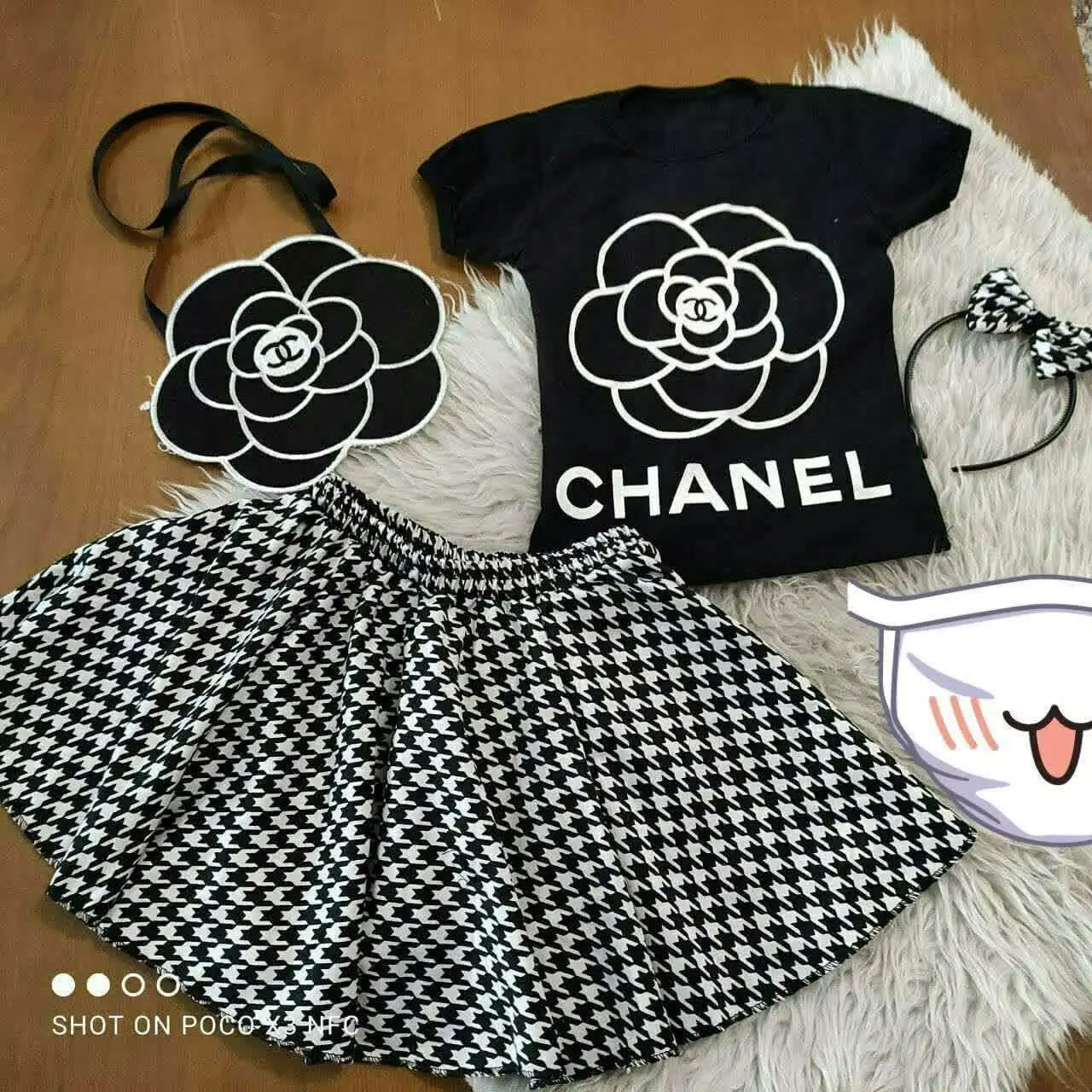 ست جذاب ۲ تیکه دخترانه برای گلهای خونه😍