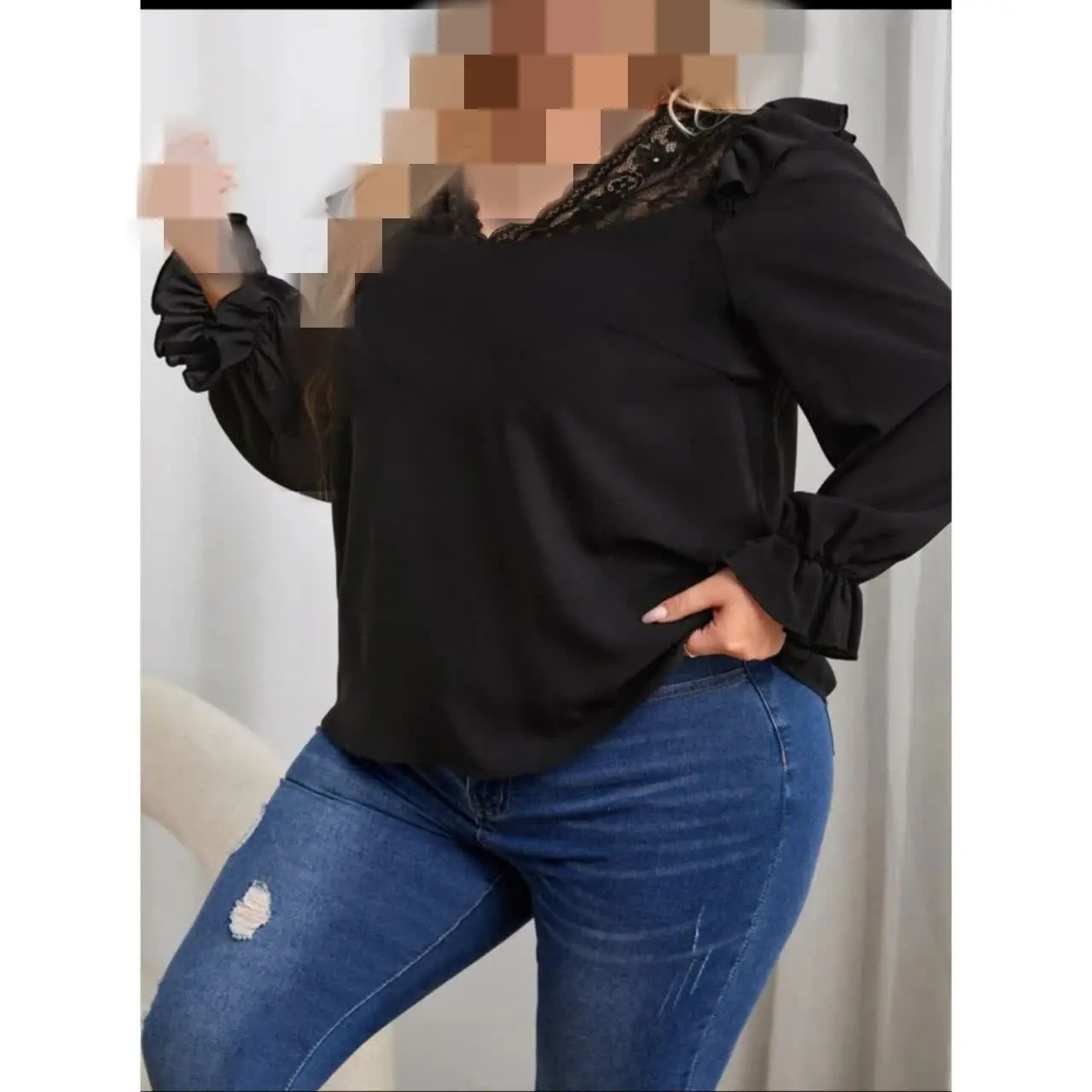 بلوز مجلسی عروسکی