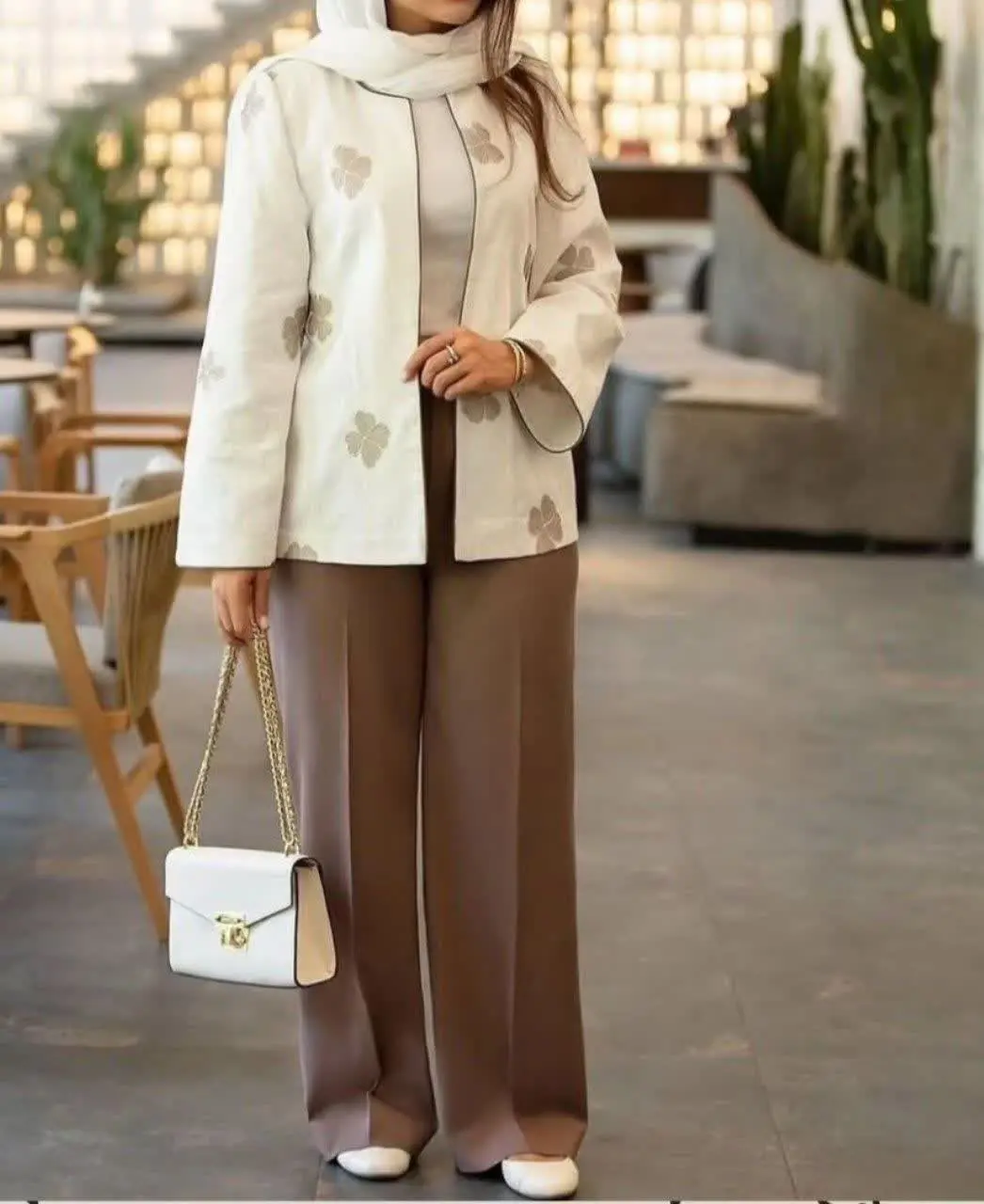 👚نام: کت شلوار گل ترند