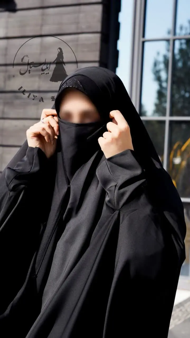 🌺 مدل چادر: بحرینی، آستین دار