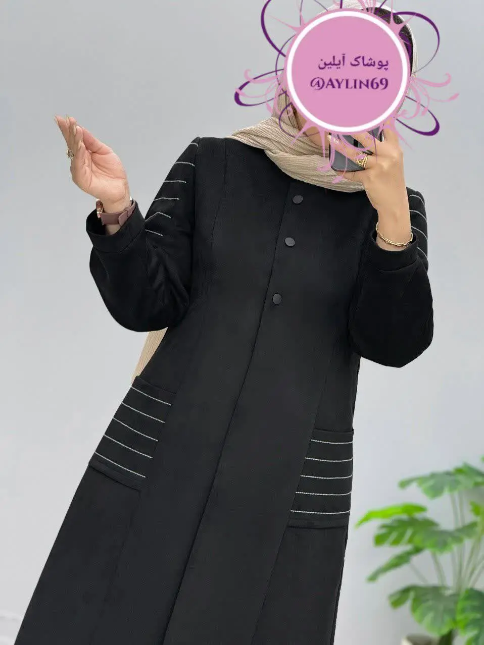 🧥مانتو سوئیت دمسه دوزی🧥⭕️