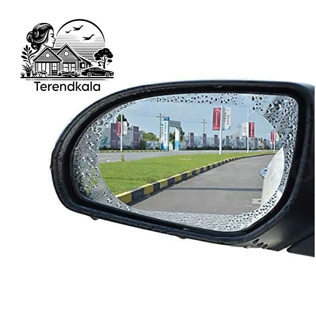 یک جفت گلس آبگریز آینه بغل خودرو