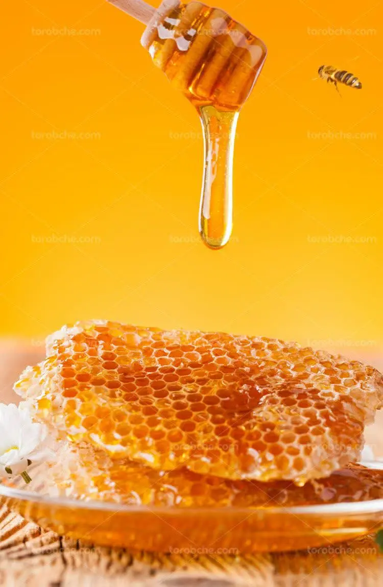 عسل شیشه بزرگ خوانسار