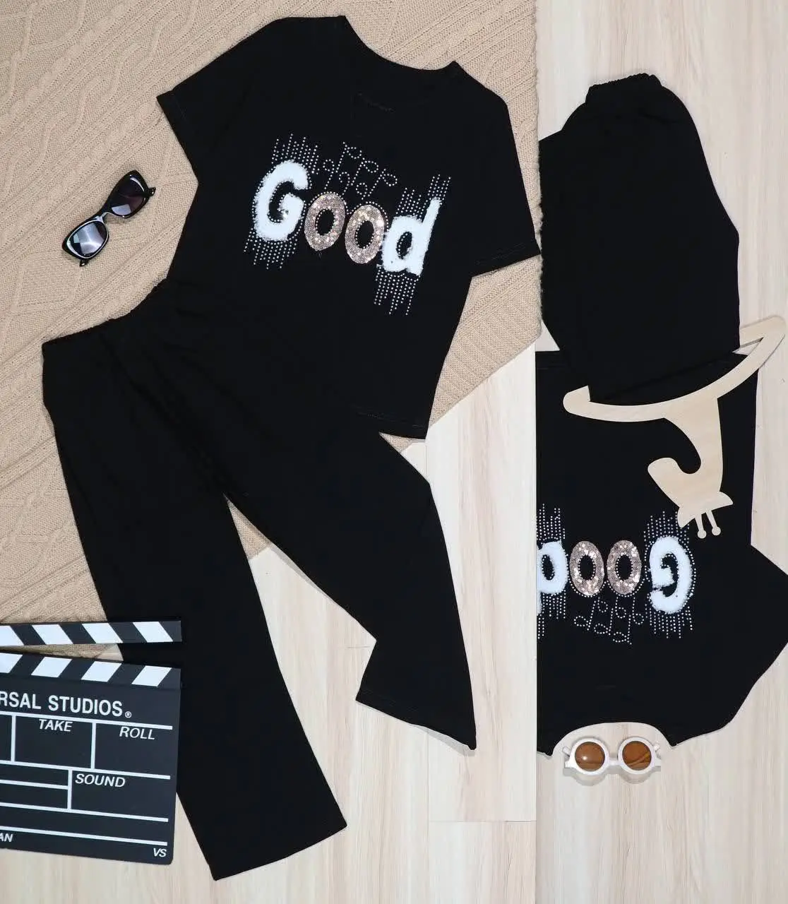 👫شومیز و شلوار مشکی GOOD👫