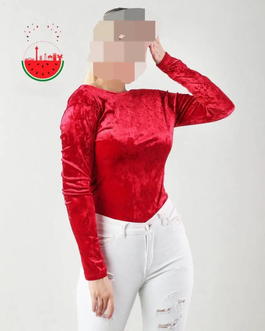 بادی مخمل پشت زنجیردار