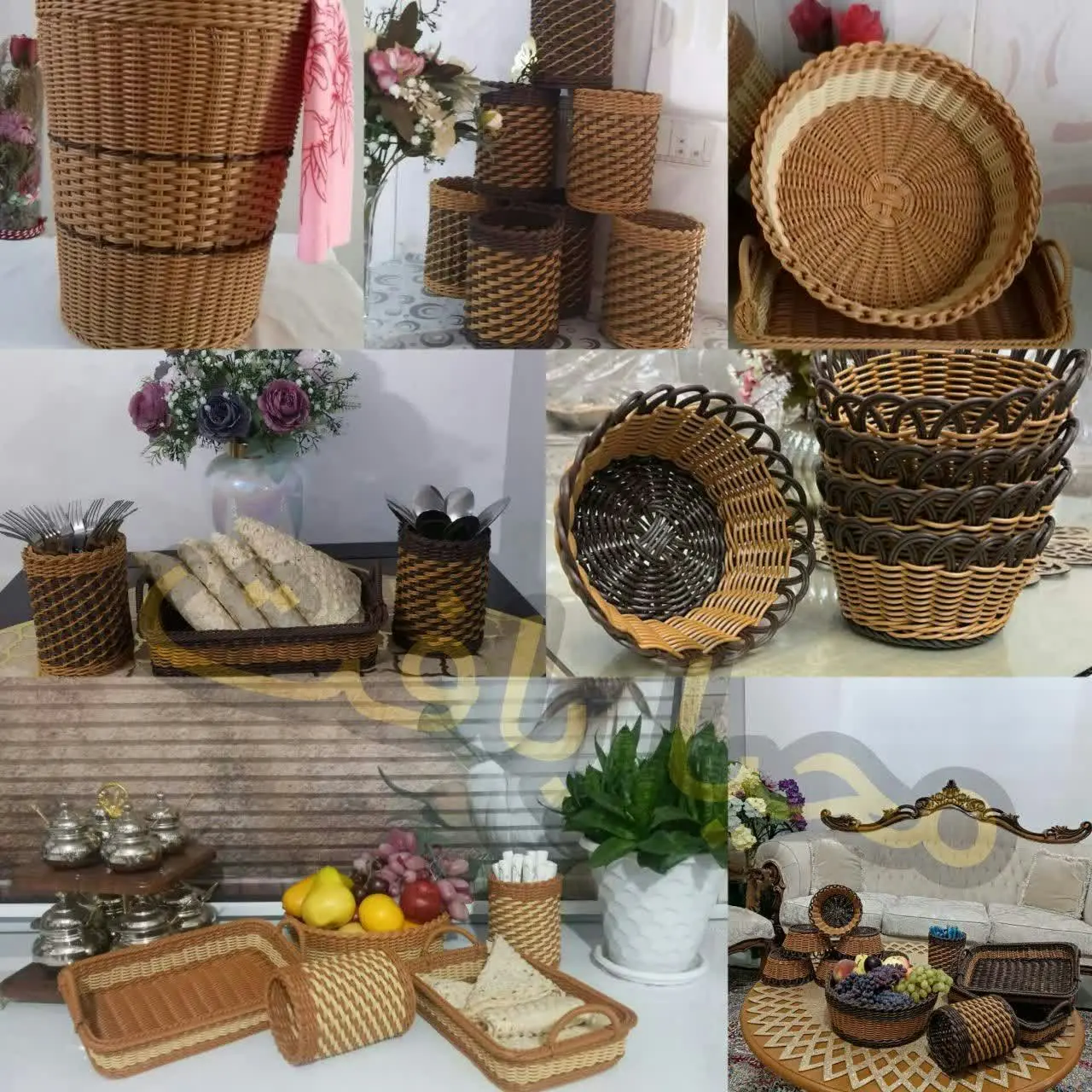 📣📣 اینجا انواع محصولات سبد بافی که تماما کار دست هست ارائه میشه 🌺