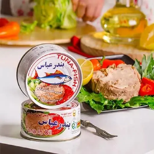 تن ماهی ۱۸۰ گ بندر عباس