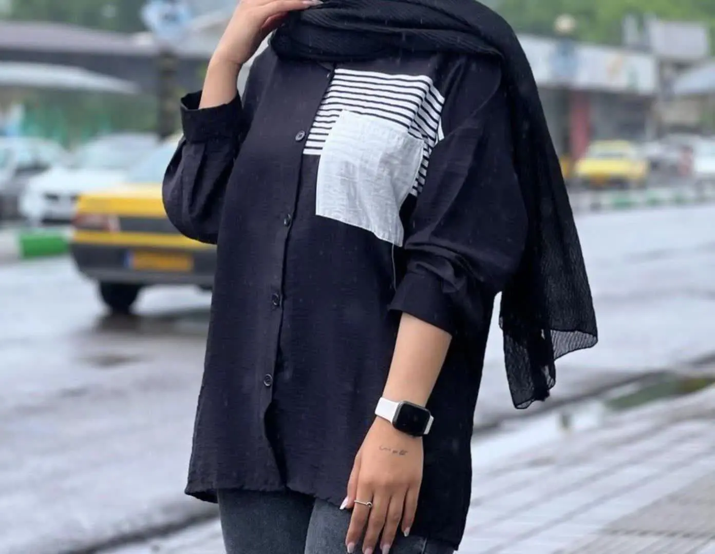 ❤️شومیز مانتویی مونیکا