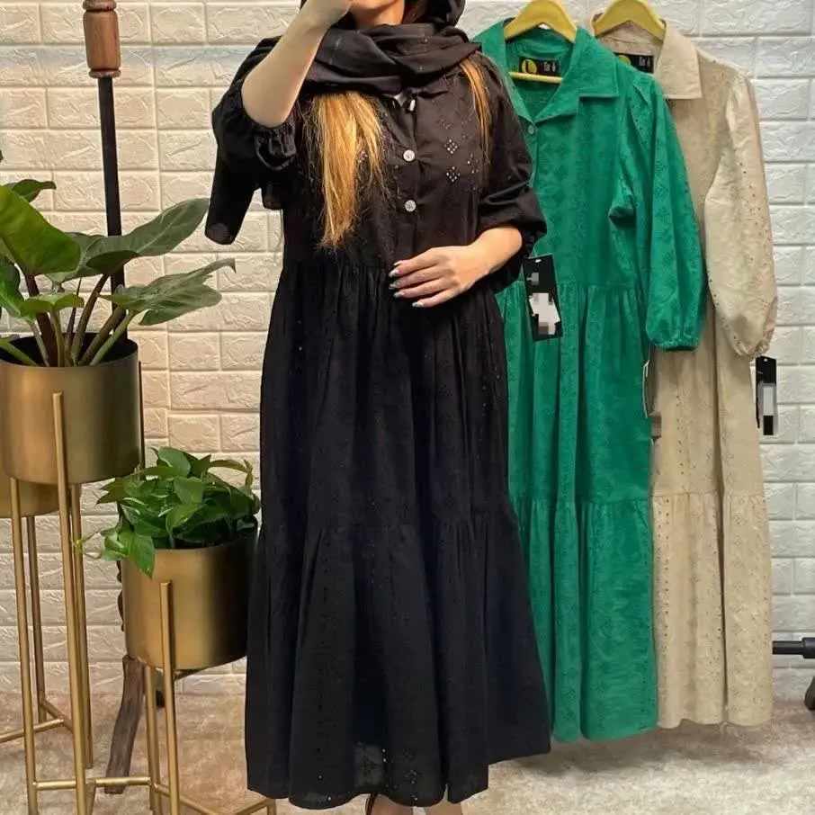 پیراهن خامه دوزی